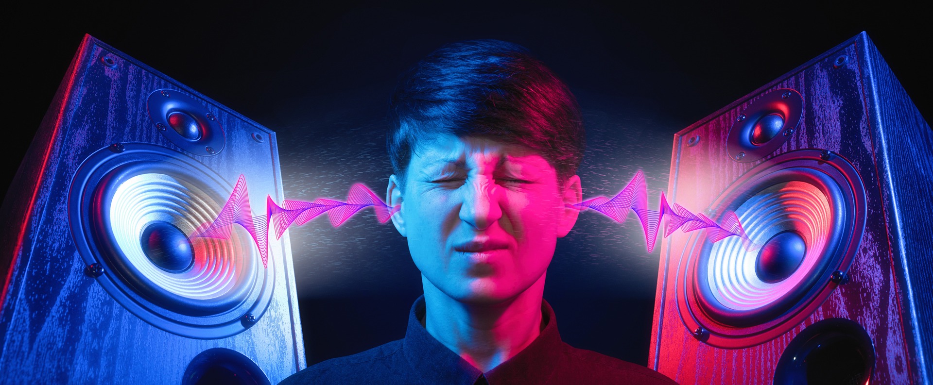 Listening to music