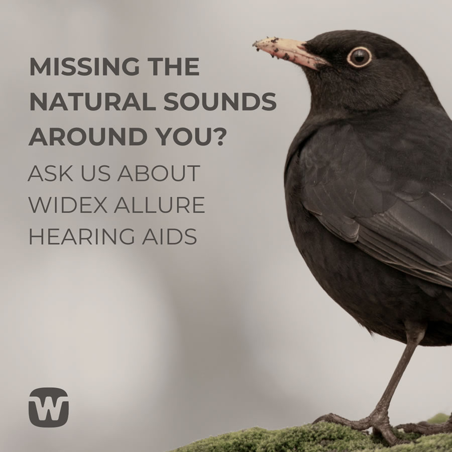 Missing natural sounds